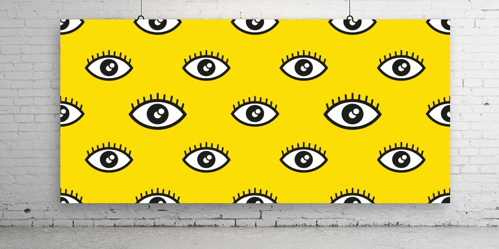 Göz Desenli Duvar Kağıdı 2627