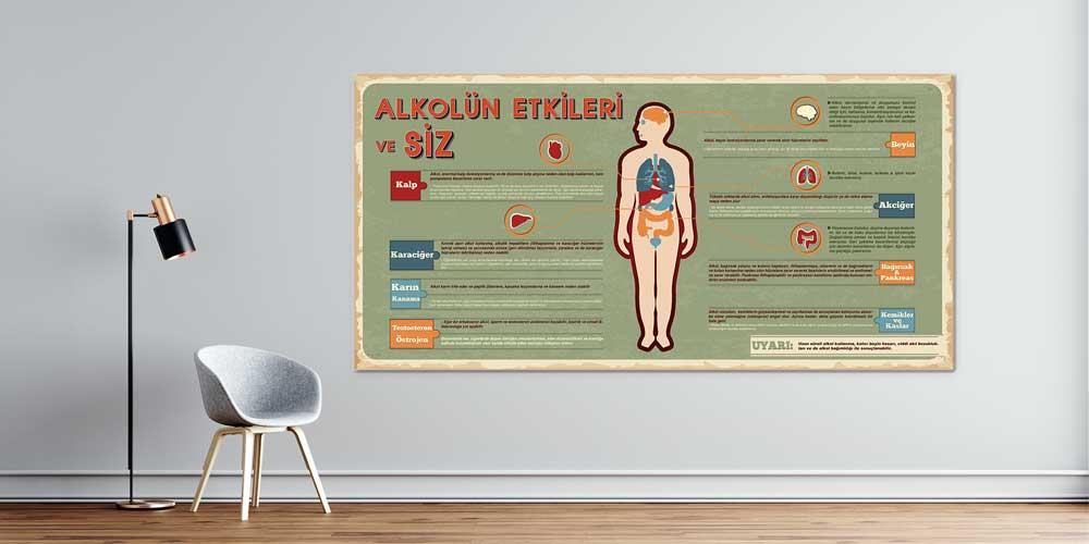 Alkolün Vücuda Etkileri Posteri 1315