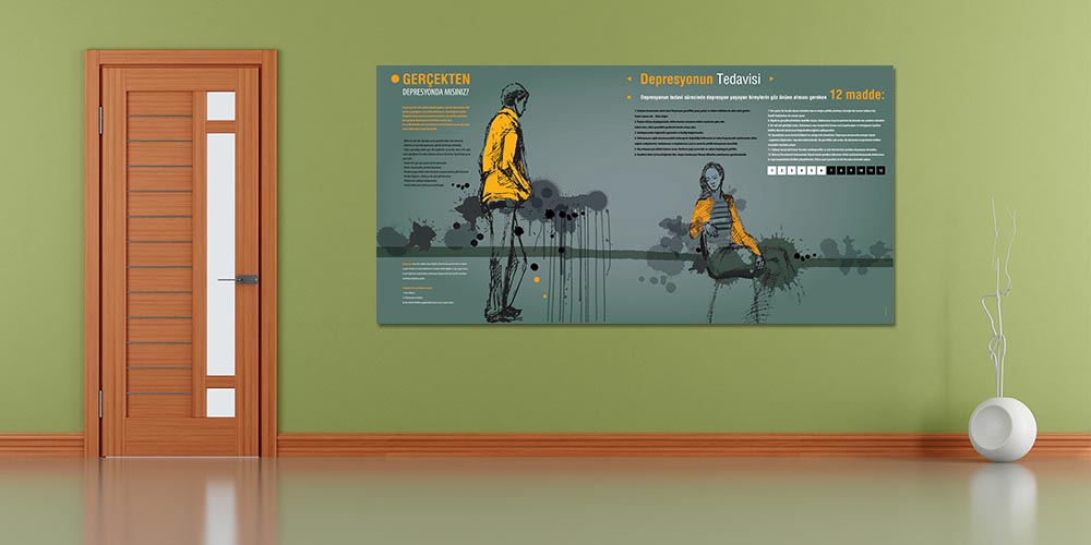 Depresyon Tedavisi Bilgilendirme Panosu 1233