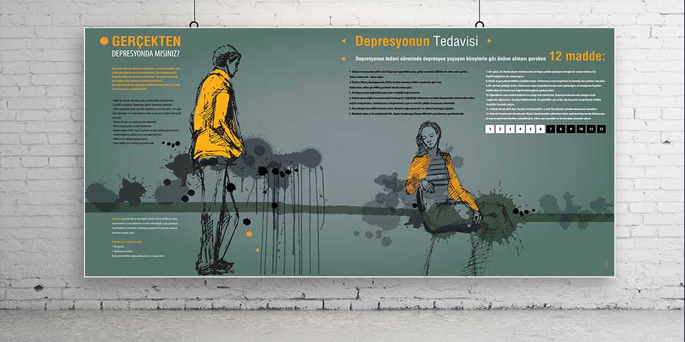 Depresyon Tedavisi Bilgilendirme Panosu 1233
