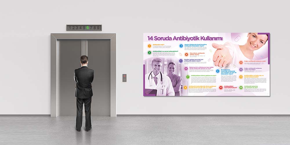 14 Soruda Antibiyotik Kullanımı Bilgilendirme Panosu 1608