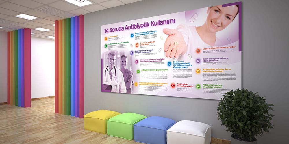 14 Soruda Antibiyotik Kullanımı Bilgilendirme Panosu 1608