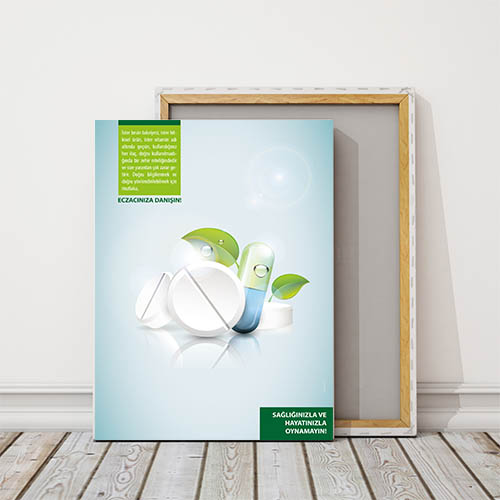 Eczacıya Danışma Önemi Afişi – 1604