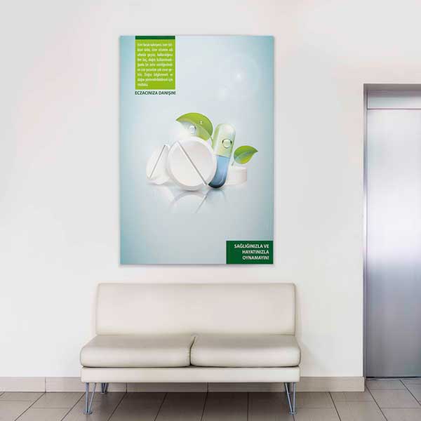 Eczacıya Danışma Önemi Afişi – 1604