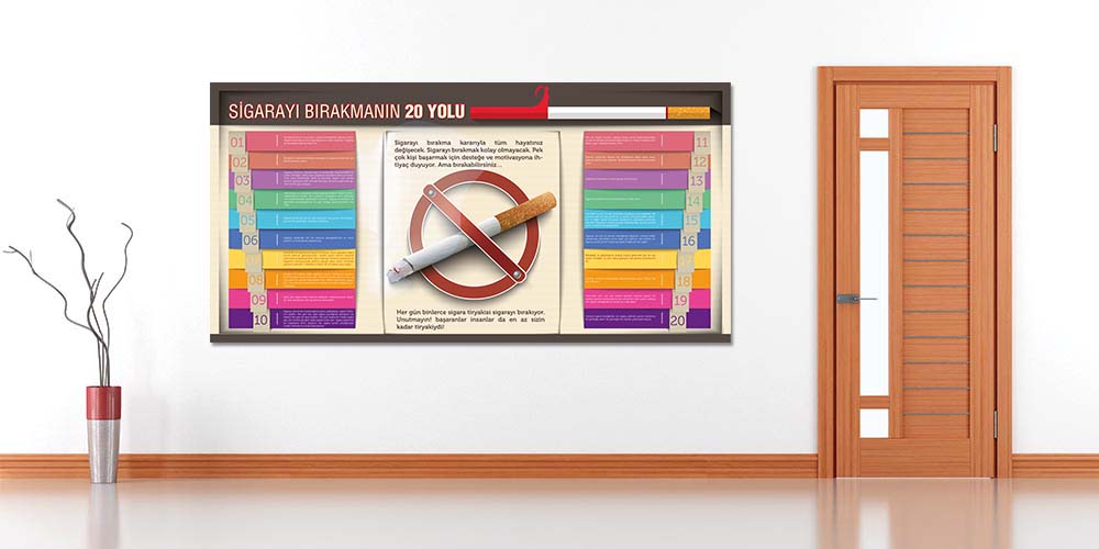 Sigarayı Bırakmanın 20 Yolu Posteri 1320