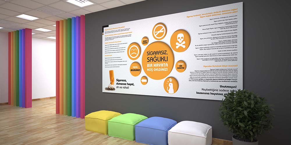 Sigarasız, Sağlıklı Hayat Posteri 1321