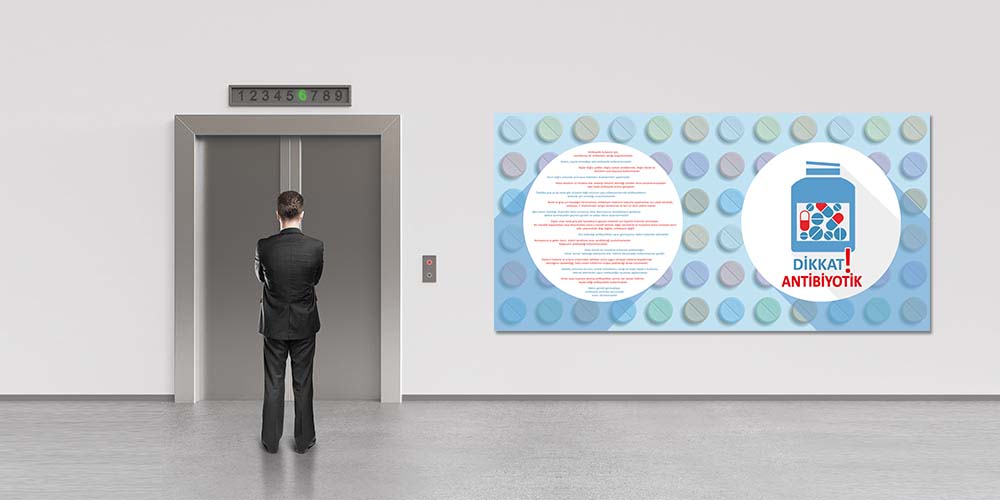 Antibiyotik Kullanımında Dikkat Bilgilendirme Panosu 1613