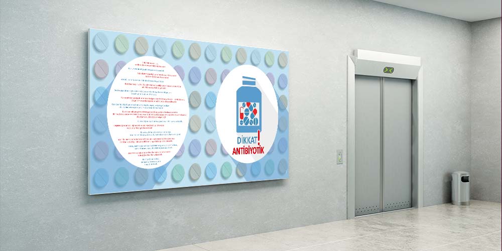 Antibiyotik Kullanımında Dikkat Bilgilendirme Panosu 1613