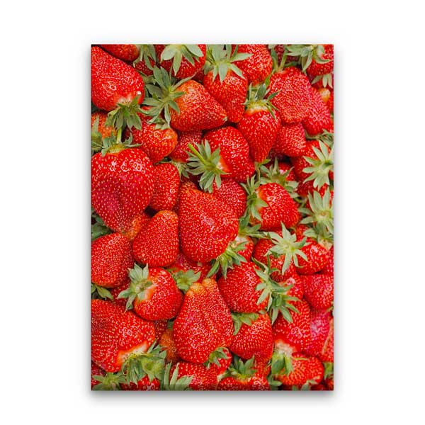 Taze Çilekler Kanvas Duvar Tablosu – 12641