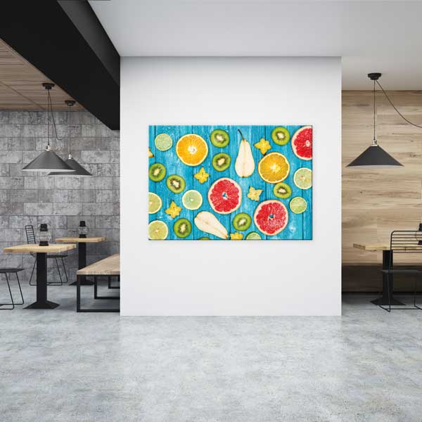 healthy-wall-art-canvas-12633-03 Renkli Tropikal Meyveler Kanvas Duvar Tablosu – 12633