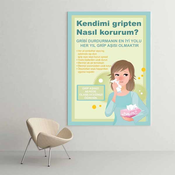 Gripten Korunma Yolları Okul Sağlık Tablosu – B-742