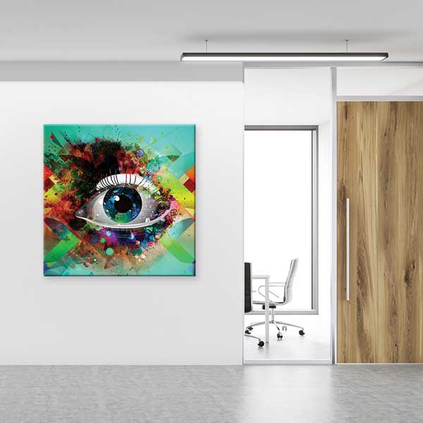 hospital-wall-art-decor-1878-01 Dinamik Teknolojik Göz Sanat Tablosu – 1878