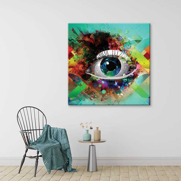 hospital-wall-art-decor-1878-02 Dinamik Teknolojik Göz Sanat Tablosu – 1878
