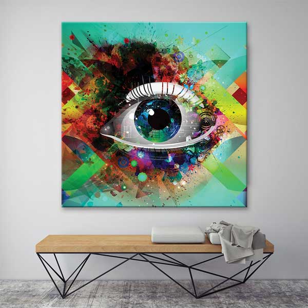 hospital-wall-art-decor-1878-03 Dinamik Teknolojik Göz Sanat Tablosu – 1878