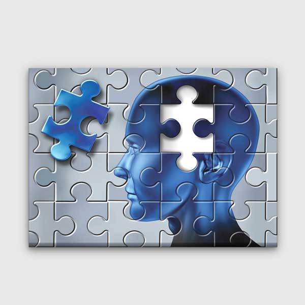 hospital-wall-design-1211-00 İnsan ve Puzzle Temalı Kanvas Tablo – 1211