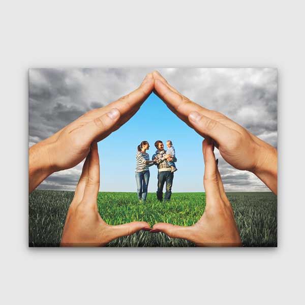 Aile Koruması ve Yuva Temalı Hastane Duvar Tablosu – 1474