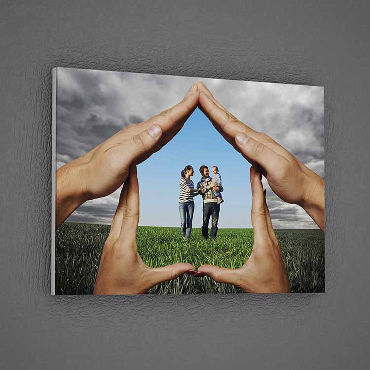 Aile Koruması ve Yuva Temalı Hastane Duvar Tablosu – 1474