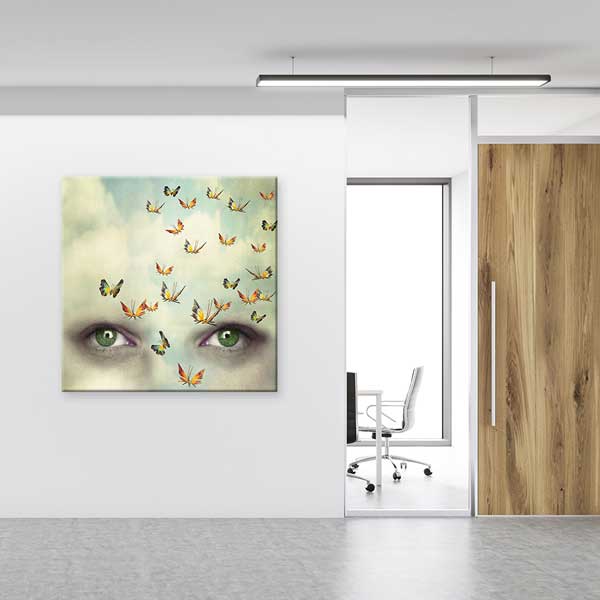 Kelebekli Gözler Duvar Tablosu – 1882