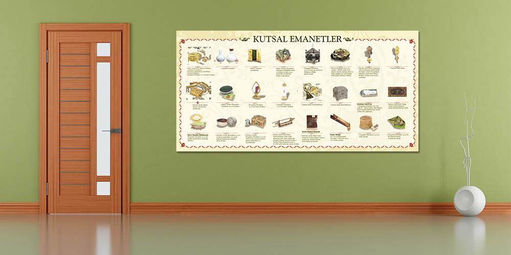 Kutsal Emanetler Duvar Posteri F-254