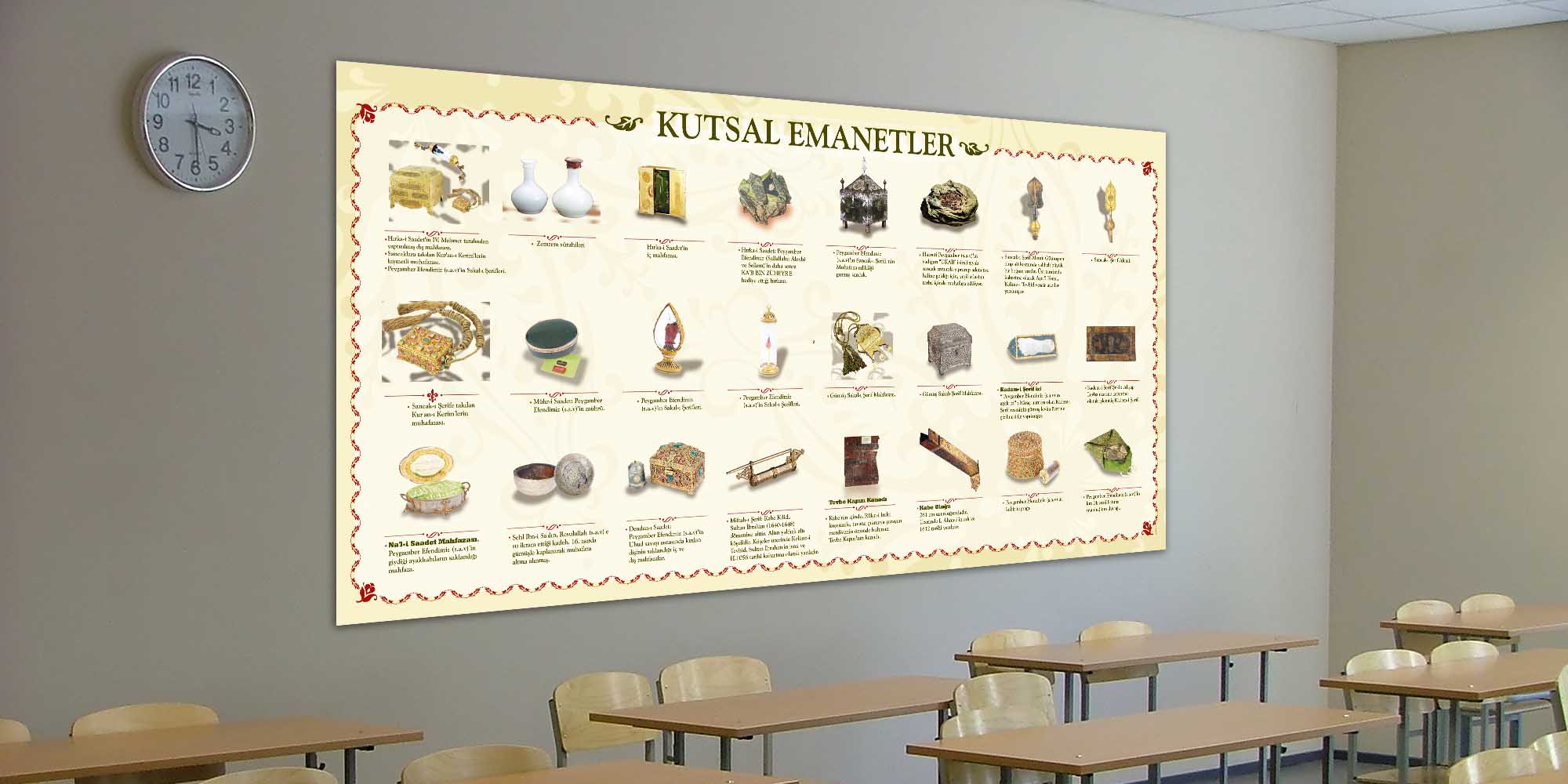 Kutsal Emanetler Duvar Posteri F-254