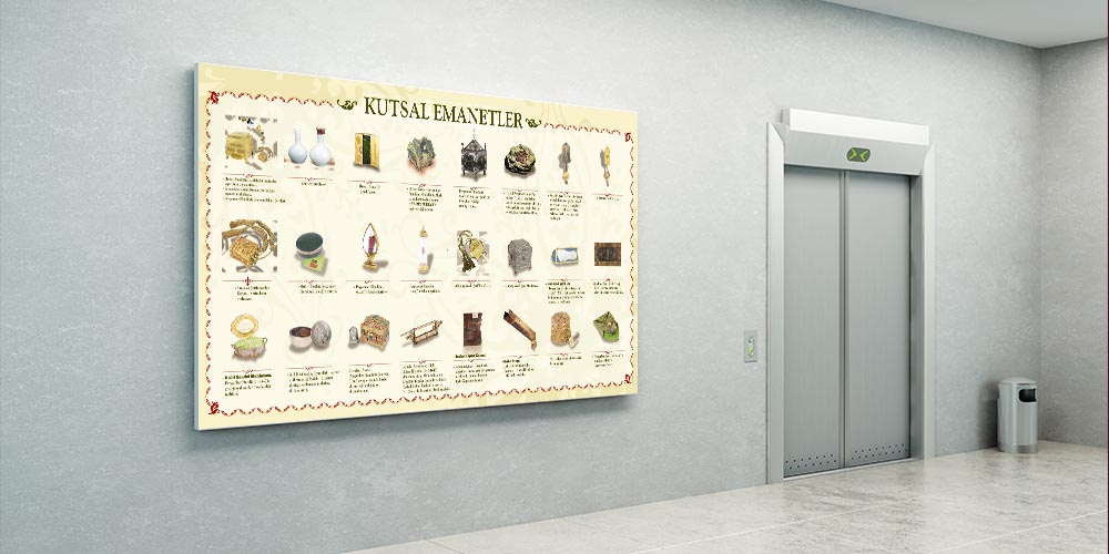 Kutsal Emanetler Duvar Posteri F-254