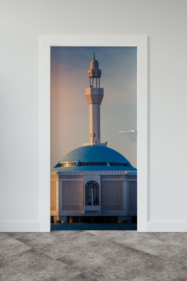 Cidde Al Rahmah Camii Kapı Giydirme 9581
