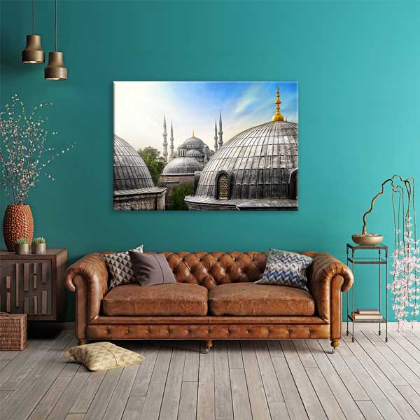 Sultanahmet Camii Manzaralı Kanvas Tablo – 10916