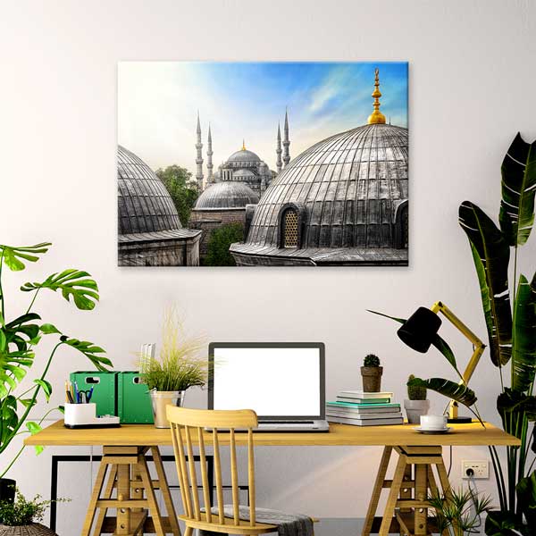 Sultanahmet Camii Manzaralı Kanvas Tablo – 10916