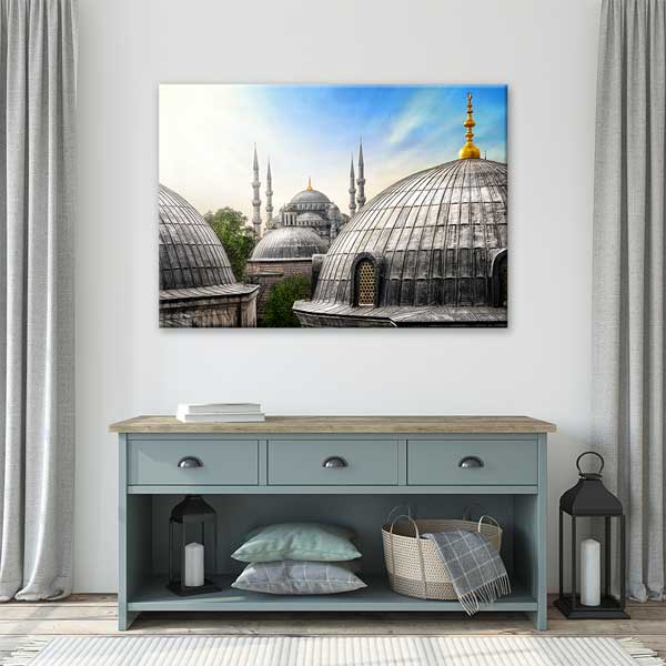 Sultanahmet Camii Manzaralı Kanvas Tablo – 10916