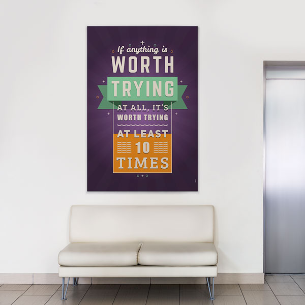 Denemekten Vazgeçme Motivasyon Tablosu – 3341