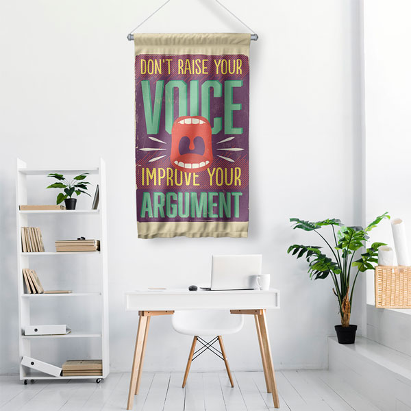 Improve Your Argument Duvar Flaması 7711