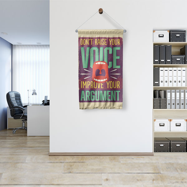 Improve Your Argument Duvar Flaması 7711
