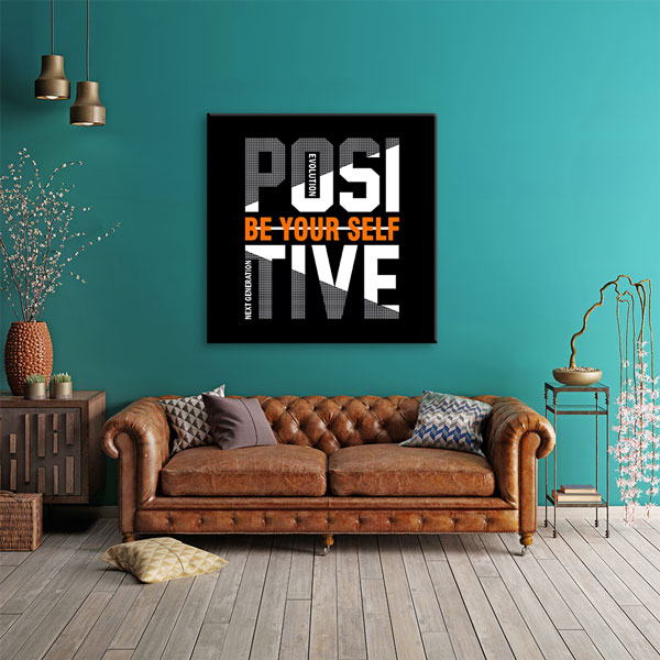 Positive Be Yourself Kanvas Tablo – 7470