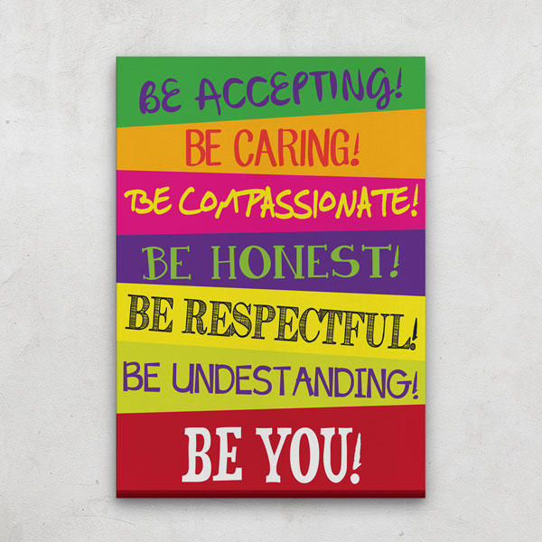 Motivasyon Be You Kanvas Tablo – 7557