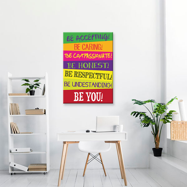 Motivasyon Be You Kanvas Tablo – 7557