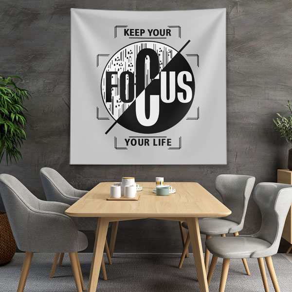 inspirational-wall-posters-7603-02 Motivasyon Duvar Örtüsü - Keep Your Focus 7603