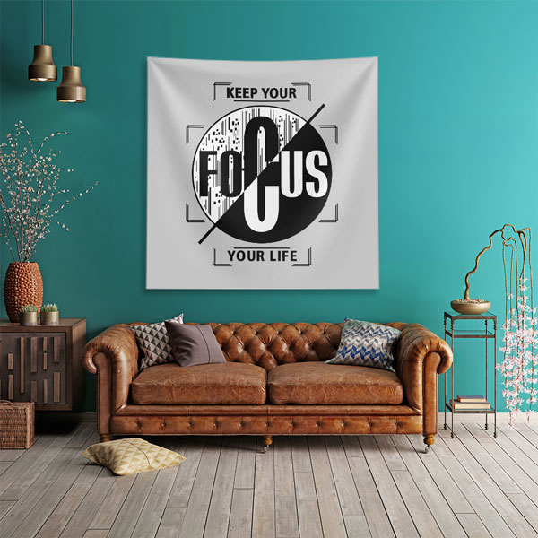 inspirational-wall-posters-7603-03 Motivasyon Duvar Örtüsü - Keep Your Focus 7603