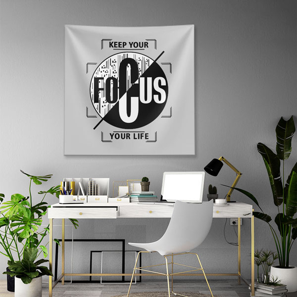 inspirational-wall-posters-7603-04 Motivasyon Duvar Örtüsü - Keep Your Focus 7603