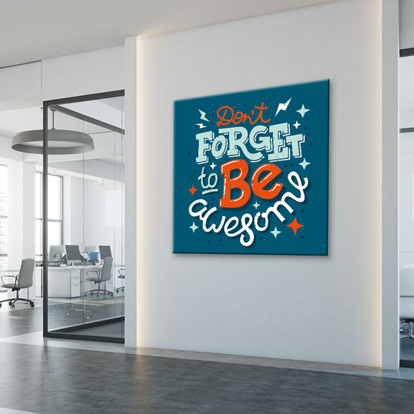 inspirin-wall-art-3315-06 Harika Olmayı Unutma Duvar Tablosu - İlham Veren Tasarım – 3315