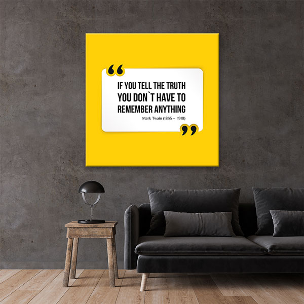 Gerçeği Söyleme Motivasyon Posteri – 3157