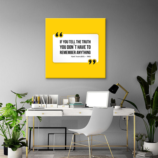 Gerçeği Söyleme Motivasyon Posteri – 3157