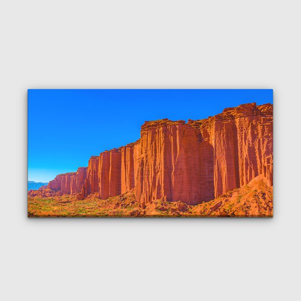 Kızıl Kanyon Kaya Oluşumları Manzarası Kanvas Tablo – 13755
