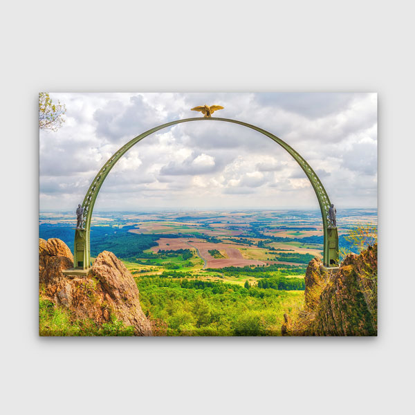 Gökova Kartal Kemeri Panorama Manzarası Kanvas Tablo 13492