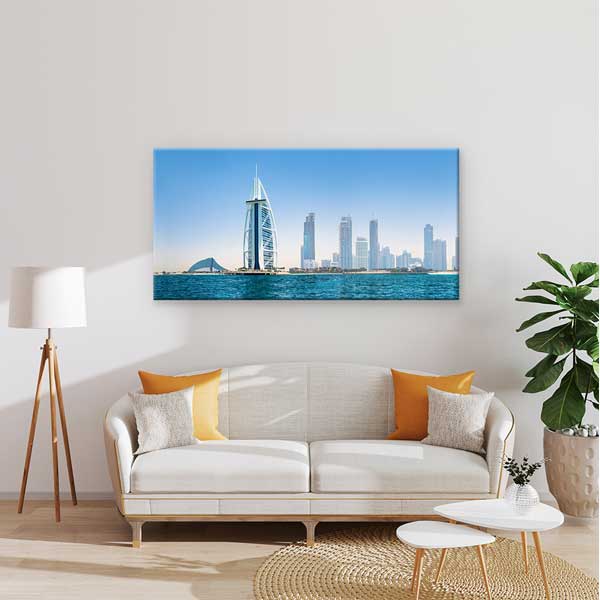 Dubai Şehir Manzarası Kanvas Tablo – 13657