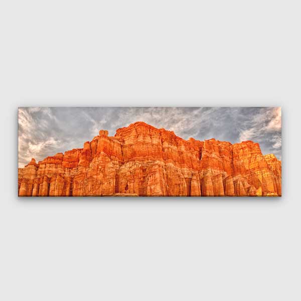 interior-wall-art-13812-00 Kızıl Kaya Formasyonları Çöl Panoraması Duvar Tablosu 13812