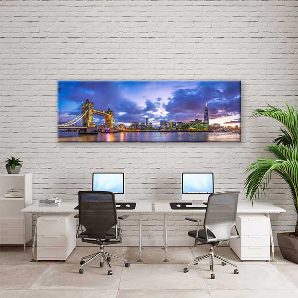 interior-wall-art-13873-03 Londra Tower Bridge Şehir Manzarası Kanvas Tablo 13873