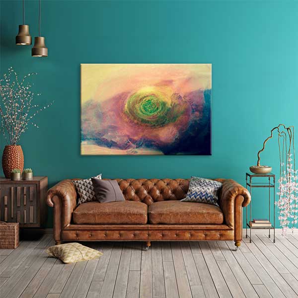 interior-wall-canvas-art-13303-02 Soyut Renk Dalgası Kanvas Tablo 13303