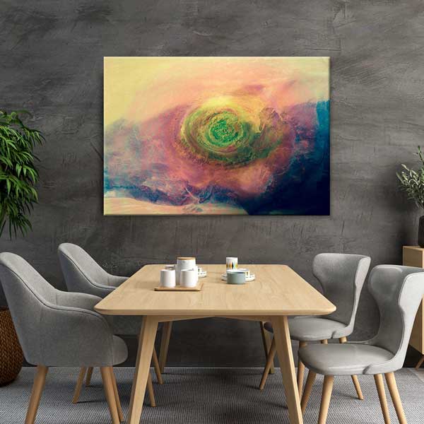 interior-wall-canvas-art-13303-04 Soyut Renk Dalgası Kanvas Tablo 13303