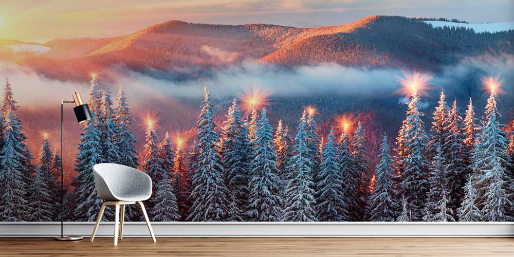 Kış Ormanı Duvar Kağıdı 12949