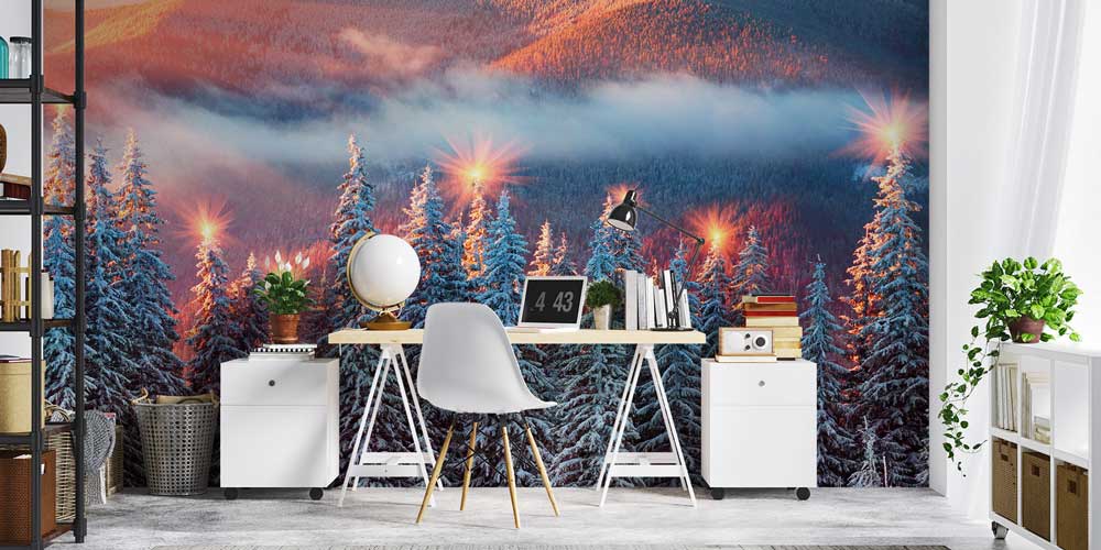 Kış Ormanı Duvar Kağıdı 12949